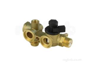 Heatline Spares -  Heatline 3003201529 Flow Sensor Housing D003201529