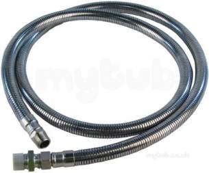 Armoured Flexible Gas Hose -  Gce 1/2inch 1800mm Flexible Gas Hose