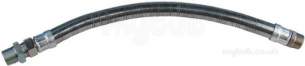 Armoured Flexible Gas Hose -  Gce 1inch 600mm Flexible Gas Hose