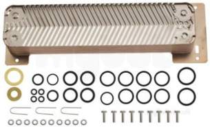 Worcester Boiler Spares -  Worcester 87161429040 Heat Exchanger W-w