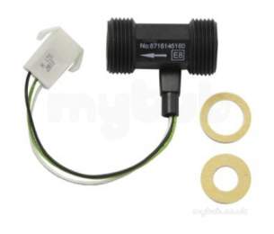 Worcester Bosch Boiler Spares -  Worcester 87161461600 Flowswitch 28i