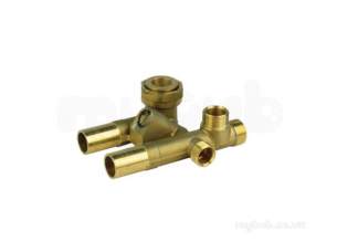 Worcester Boiler Spares -  Worcester 87161205080 By-pass Assembly