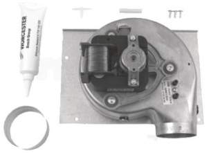 Worcester Boiler Spares -  Worcester 87161214560 Fan Assembly Wffb0226-016