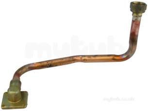 Worcester Bosch Boiler Spares -  Worcester 87161205660 Pipe-gas Inlet Assembly