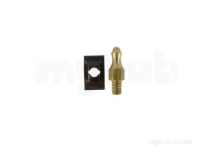 Worcester Bosch Boiler Spares -  Worcester 87161405120 Brass Ball New Design