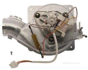 Worcester Bosch Boiler Spares -  Worcester 87161206260 Fan Assembly Wffb0226-002