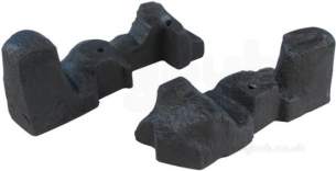 Cfm Kinder Flavel Firespares -  Kinder P077516 Front Piece Coals Pack