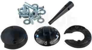 Parkray Boiler Spares -  Parkray 130091 Knob De Ash 1 Pair