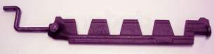 Parkray Boiler Spares -  Parkray 130177 Shaker Bar Handle Up