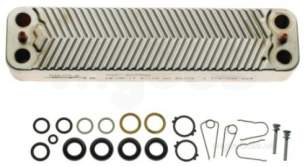 Worcester Bosch Boiler Spares -  Worcester 87161066850 Heat Exchanger