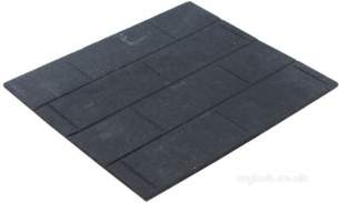 Valor Gas Fire Spares -  Valor 0579139 Back Brick