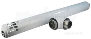 Vaillant Boiler Spares -  Vaillant 145852 Vuw226 Flue Kit