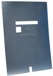 Valor Gas Fire Spares -  Valor 0579859 Closure Plate
