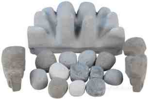 Valor Gas Fire Spares -  Valor 5115226 Ceramics Set Pebbles