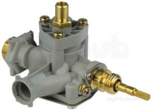 Worcester Bosch Boiler Spares -  Worcester 87070026370 Water Valve Assembly