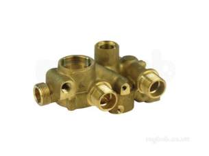 Vokera Boiler Spares -  Vokera 8428 Heating Manifold