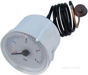 Vokera Boiler Spares -  Vokera 9582 Pressure Gauge