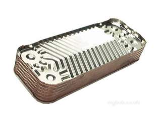 Vokera Boiler Spares -  Vokera 8036 Dhw Heat Exchanger