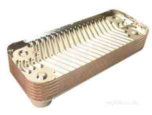 Vokera Boiler Spares -  Vokera 7140 Dhw Heat Exchanger