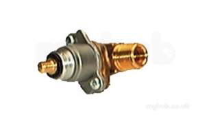 Valor 0540919 Gas Valve Chrome Plated 17700/125