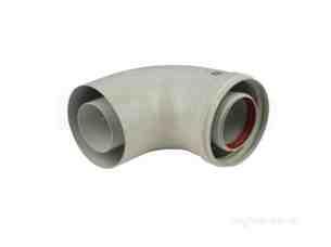 Sime Boiler Spares -  Sime 8095801 90 Deg Flue Bend
