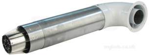 Glow Worm Boiler Spares -  Glow Worm 232057 Micron Easyfit Flue 30-80