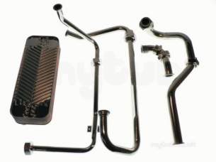 Vaillant Boiler Spares -  Vaillant 065034 Vcw Domestic Heat Exchanger Replacement Kit