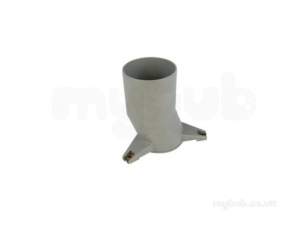Worcester Boiler Spares -  Worcester 87107351180 Exhaust Pipe Union
