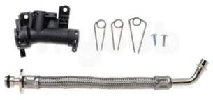 Worcester Bosch Boiler Spares -  Worcester 87161081320 Manifold/flexible Hose