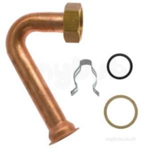 Worcester Bosch Boiler Spares -  Worcester 87161013180 Primary Flow Elbow