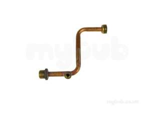 Ferroli Boiler Spares -  Ferroli 38408080 Flow Pipe