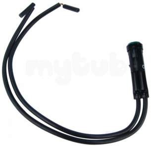 Potterton Boiler Spares -  Potterton 26009011 Green Neon Indicator