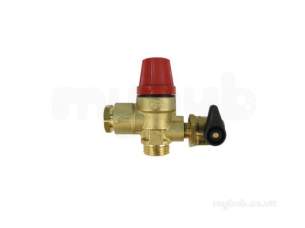 Vaillant Boiler Spares -  Vaillant 190751 Pressure Relief Valve