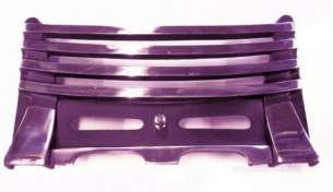 Focal Point Fires Gas Spares -  Focal Fr005290/0 Frt 130 Front Silver