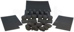 Focal Point Fires Gas Spares -  Focal Ce/f550110 Ceramic Set