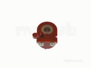 Honeywell Boiler Spares -  Honeywell 060504 Solenoid Red 240v