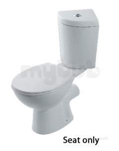 Eastbrook Sanitary Ware -  27.0051 Loire Seat And Cover White