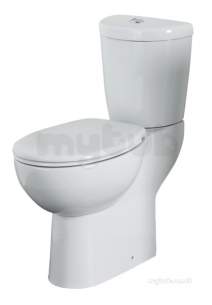 Eastbrook Sanitary Ware -  Eastbrook 27.0761 Anjou High Level Pan Wh