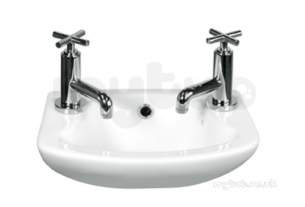Eastbrook Sanitary Ware -  27.9081 Loire 360x260 Cloakroom Basin 2th
