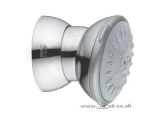 Grohe Shower Valves -  Grohe Grohe Relexa 27066 1/2 Dual Side Shower Head