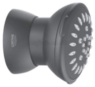 Grohe Shower Valves -  Grohe Relexa 27067 1/2 Massage Side Shower Head 27067000