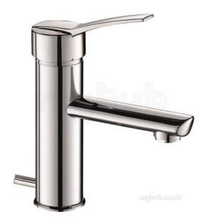 Delabie Basin Mixers -  Delabie Ep Basin Mixer H85mm Plus Waste Solid Lever