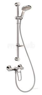 Delabie Brassware -  Delabie Shower Kit With Securitouch Mixer 2739ep Offset Sp