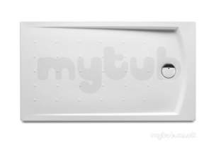 Roca Shower Trays -  Hall 1400 X 800mm Acry Shower Tray White