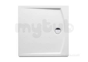 Roca Shower Trays -  Hall 1000 X 1000mm Acry Shower Tray Wht