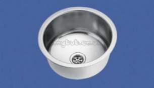 Sissons Stainless Steel Sinks -  F0033 330 X 300 X 160 Inset Wash Bowl Ss