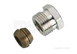 Danfoss Randall Commercial Valves -  Danfoss Kov Fitting 1/2x 15mm 013g411500
