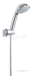 Grohe Shower Valves -  Grohe Relexa 28942 1/2 Shower Champagne Set Chr 28843000