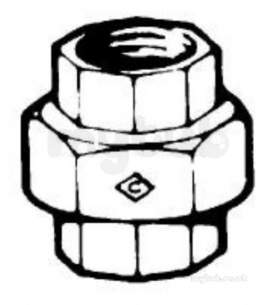 Crane Export Black Malleable -  Crane Black Malleable Navy Union - 289 1 1/4