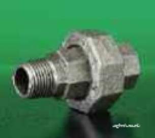 Crane Galvanised Malleable Large -  Crane Galvanised Malleable Spherical Union-290g 2 0ca01012y